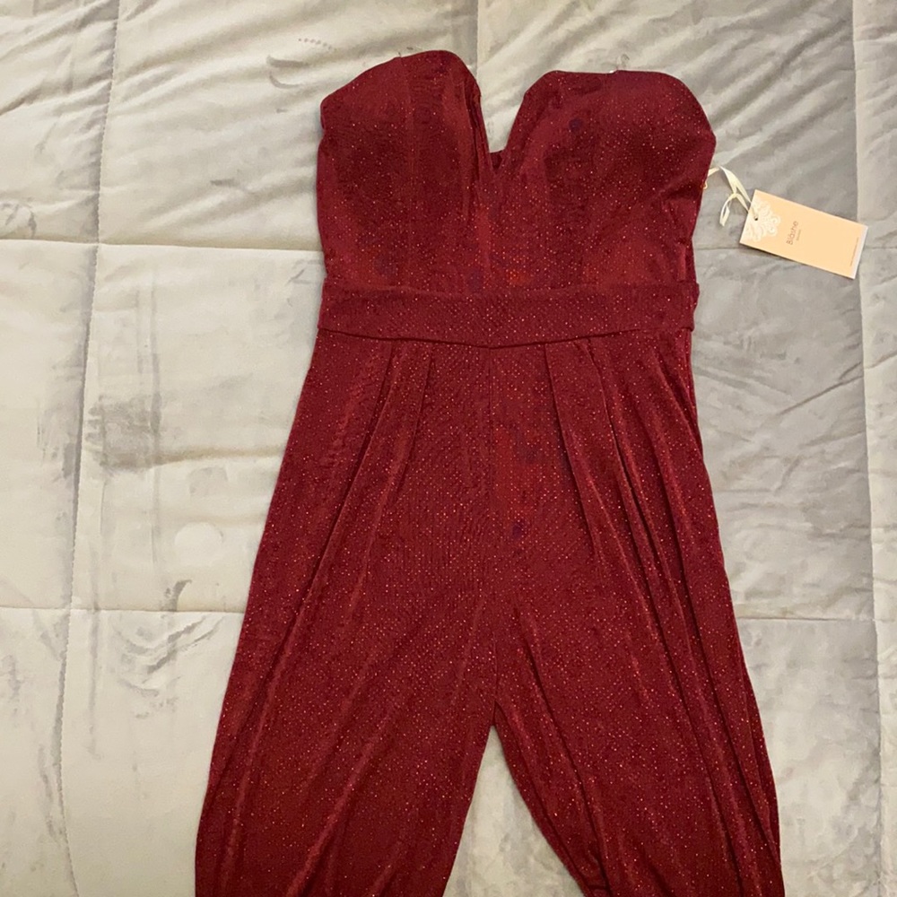 Sparkle pant jumpsuit